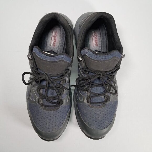 Wolverine Safety Shoes Men 10 M Composite Toe Rev Vent Blue Sneakers W211176 - Picture 7 of 16